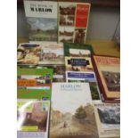 A quantity of local interest books on Marlow. Location:RWB