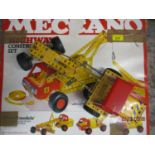 A Meccano Highway Construction set and mixed Meccano