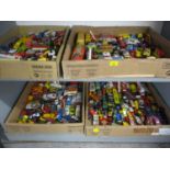 A large collection of 1960's - 2000 toy diecast vehicles to include Matchbox, Corgi and Dinky