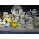 Mixed part tea sets and household ceramics to include a Hammesley part tea set and mixed