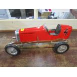 Authentic Models - 1930s Bantam Midget Spindizzy / Tether racing car replica model in red and silver