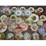 A quantity of mixed pictorial plates and other ceramics