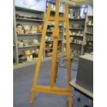 A large picture easel by Mabef Italy