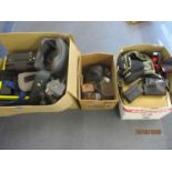 A large quantity of vintage camera and accessories to include Saligor and Goldline