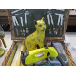 A vintage picnic set, a Karcher window cleaner and other items
