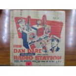 Circa 1950 a Dan Dare electronic space control radio station merit toy, in box