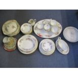 A Royal Albert Lavender Rose part dinner and part tea service and other ceramics