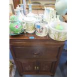 Mixed ceramics, mostly A/F to include a dressing table set and a Crown Devon dish Location: RAM