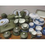 A quantity of mixed Denby pottery to include Chatsworth