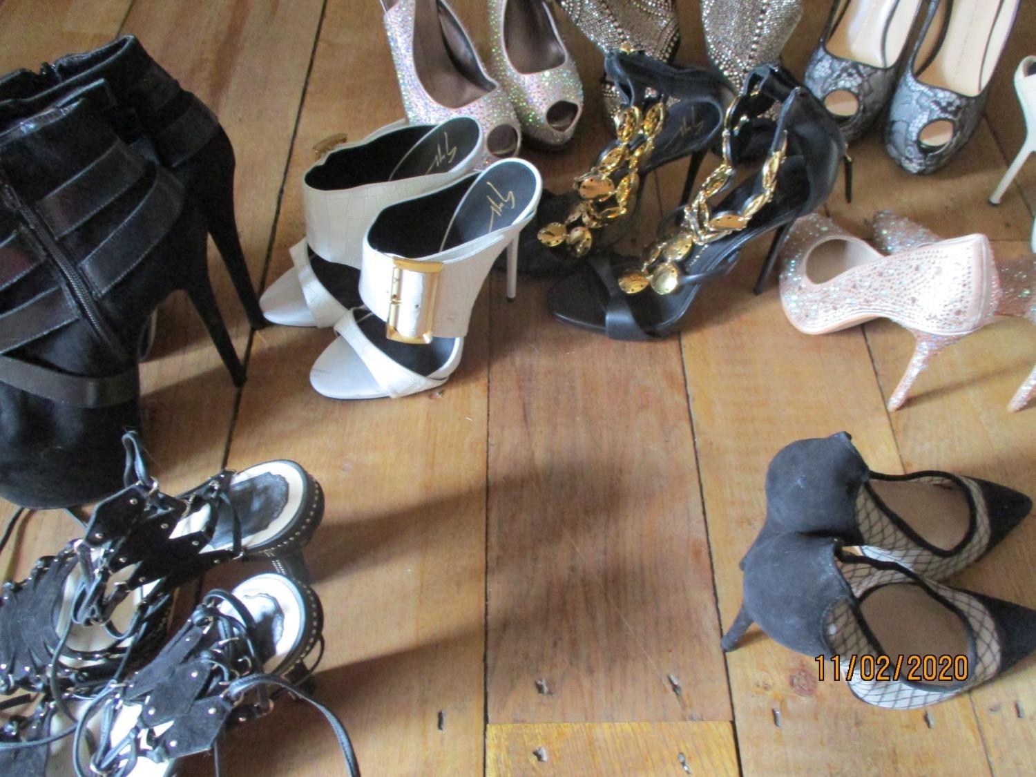 Ten pairs of designer ladies fashion shoes of various sizes 36-38 to include Cavela, Kurt Geiger and - Image 4 of 4