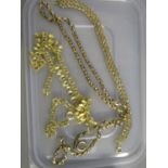 A pearl beaded necklace with 750 18ct yellow gold clasp, a 585 14ct gold set pearl pendant on yellow