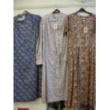 Three late 20th century Thomas & Jonathan for Liberty ladies day dresses in iconic Liberty prints,