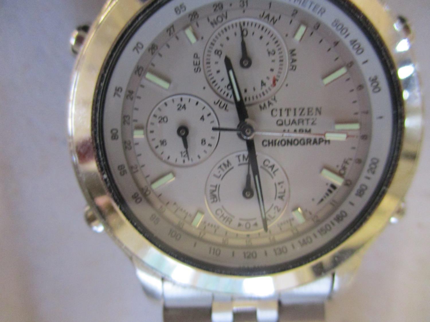 A quantity of wrist watches to include a Swatch Watch and a gents Citizen watch and a small quantity - Image 4 of 6