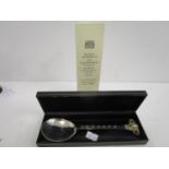 Leslie Gordon Durbin 1913-2005 - a millennium commemorative silver spoon designed for The