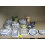 Fourteen items of Wedgwood Jasperware and similar Location: RWB