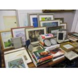 Pictures, prints and frames to include scenes of Watford, still life pictures, rural scenes and