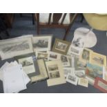 A quantity of prints and engravings
