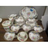 Mixed Shelley china to include Shelley pattern china