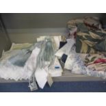 A selection of duvet covers, napkins and mixed linen