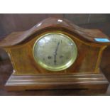 An Elkington & Co Ltd mahogany framed mantle clock