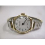 A Winegarten Ltd 9ct gold ladies manual wind wristwatch