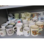 Commemorative collectables to include a Laura Knight mug, a J B Ashwell Town Clerk Jubilee Victorian