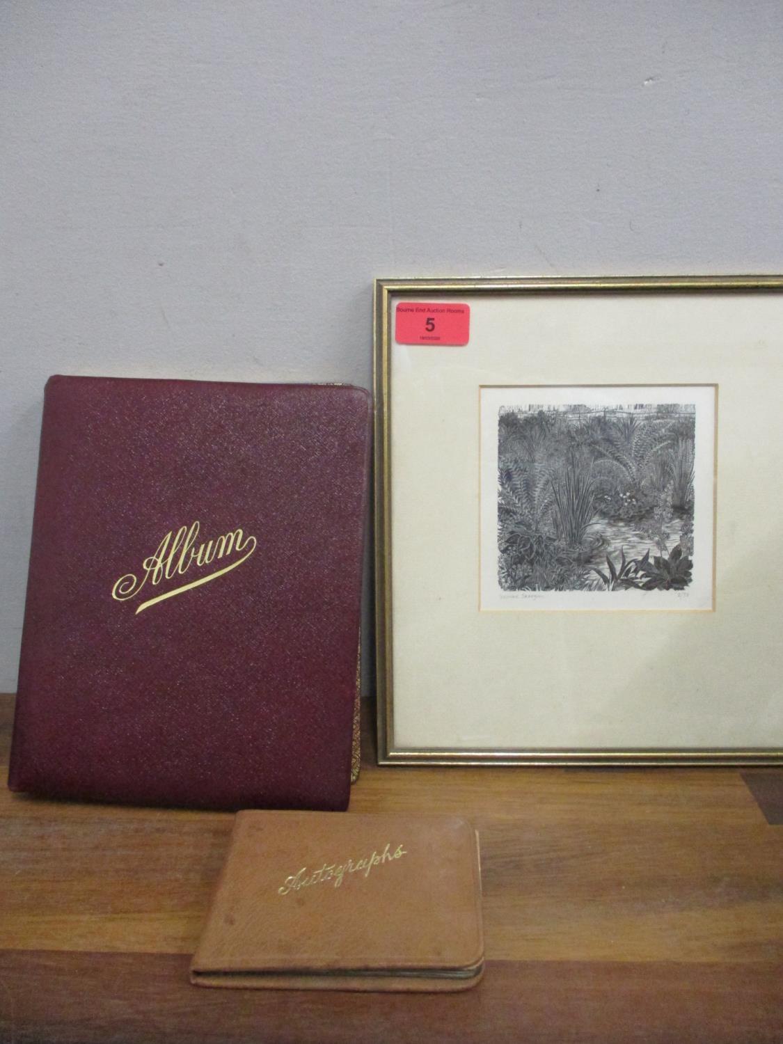 An autograph book, mid 20th century containing Enid Blyton's signature and various Olympians, - Image 6 of 6