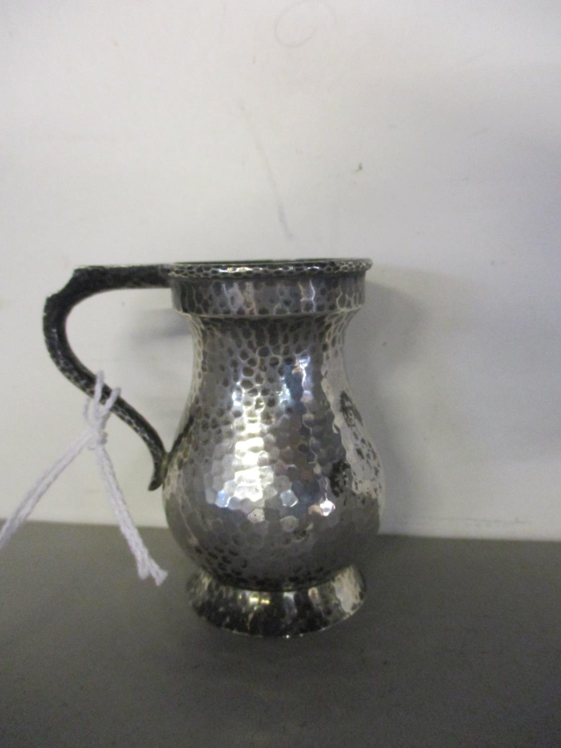 A Hamilton & Inches silver cream jug