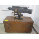 A Stanley 38/36 Theodolite with original box Location: 1:4