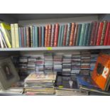 Approximately 300 CDs, together with 133 vinyl records, 1940s to 1990s and a quantity of books