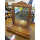 A late 20th Century pine dressing table mirror Location: RAF