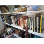 Books-A selection of mainly hardback books on Travel and Art