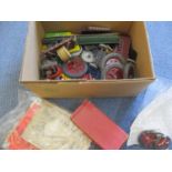 A box of vintage Meccano