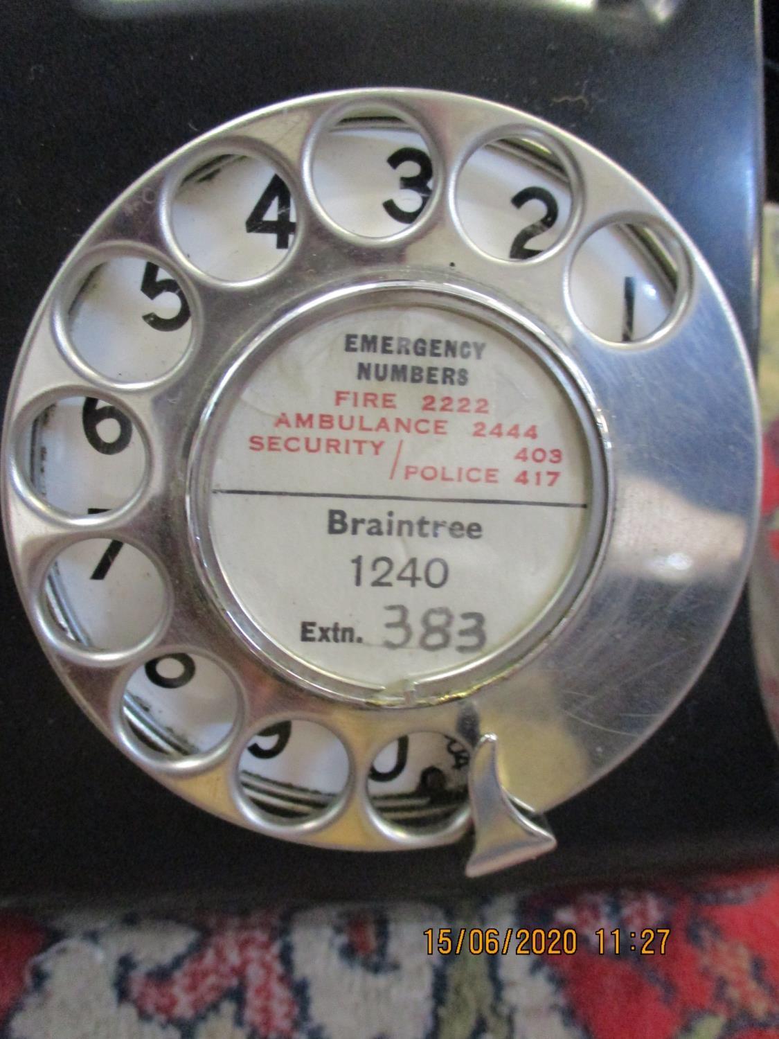 An Ericsson black Bakelite telephone - Image 3 of 3