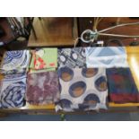 A group of vintage scarves to include one by Richard Allan