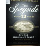 Six bottles of The Speyside aged 12 years, single malt