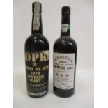 One bottle of Kopke 1970 Vintae Port and one bottle of Burmester Port Reserve