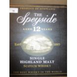 Six bottles of The Speyside aged 12 years, single malt