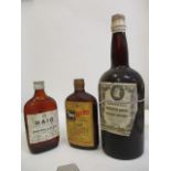 Three bottles of Scotch Whisky to include White Horse, Haig and Henekeys White Seal