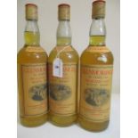 Three bottles of 75cl 10 year old Glenmorangie Highland Scotch Whisky