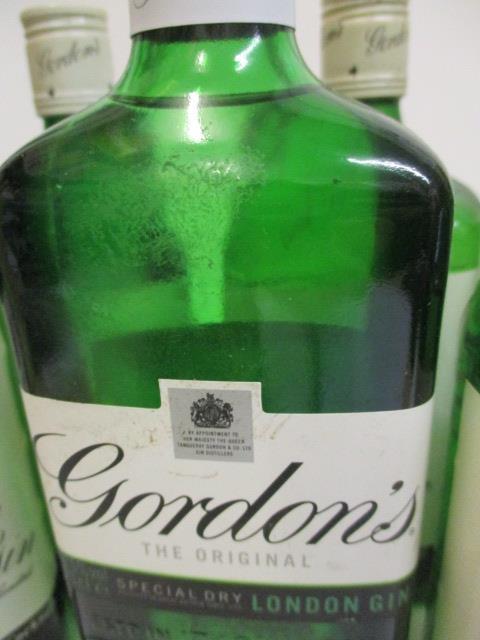 Seven bottles of Gordons Special dry London Gin, 6 x 75cl, 1 x 70cl - Image 2 of 2