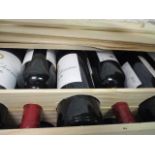 Twelve cased bottles of Chateau Ponesac Delux Medoc 2008 Location 7.4