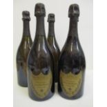 Five bottles of Moet Chandon Dom Perignon vintage 1990