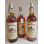 Five 1lt bottles of The Famous Grouse Whisky