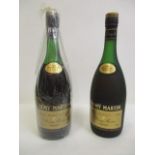 Two bottles of Remy Martin Cognac 68cl