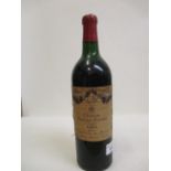 One bottle of Chateau Rauzan Gassies Margaux 1962