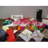 A good collection of mid to late 20th century scarves, mainly silk, to include Jacques Heim,