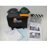 The Avengers film memorabilia comprising of a clapper board inscribed Director: Jeremiah Chechik,