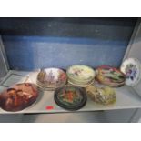 A quantity of various collectors plates to include those after Norman Rockwell, with Certificates of