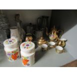 A selection of ceramics to include Denby part coffee set, EPIAG Czechoslovakian coffee set Lord